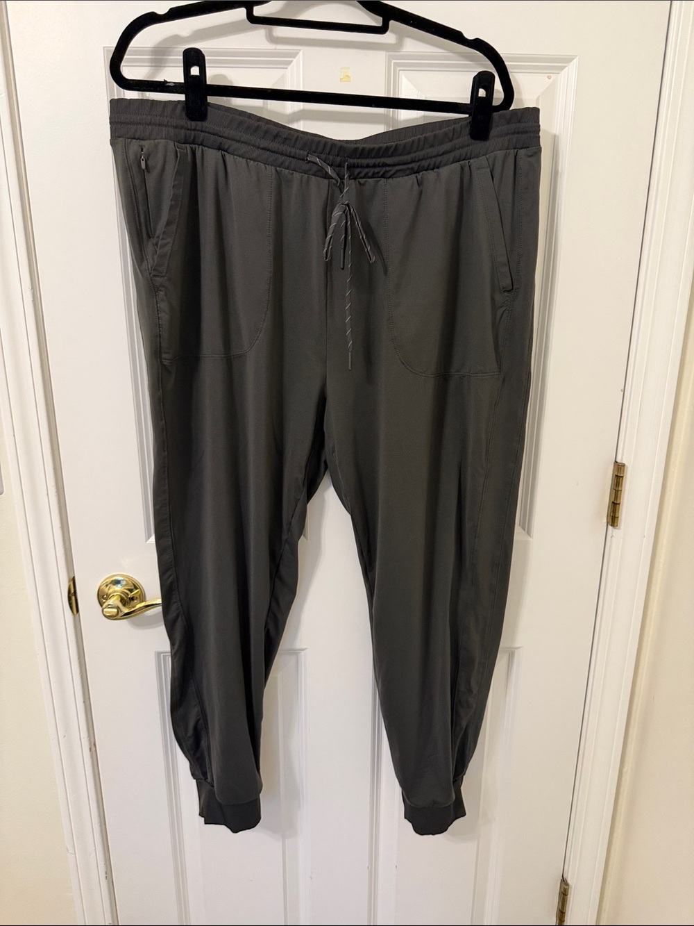 Zella Dark Gray Women's Jogger Track Pants 2X
